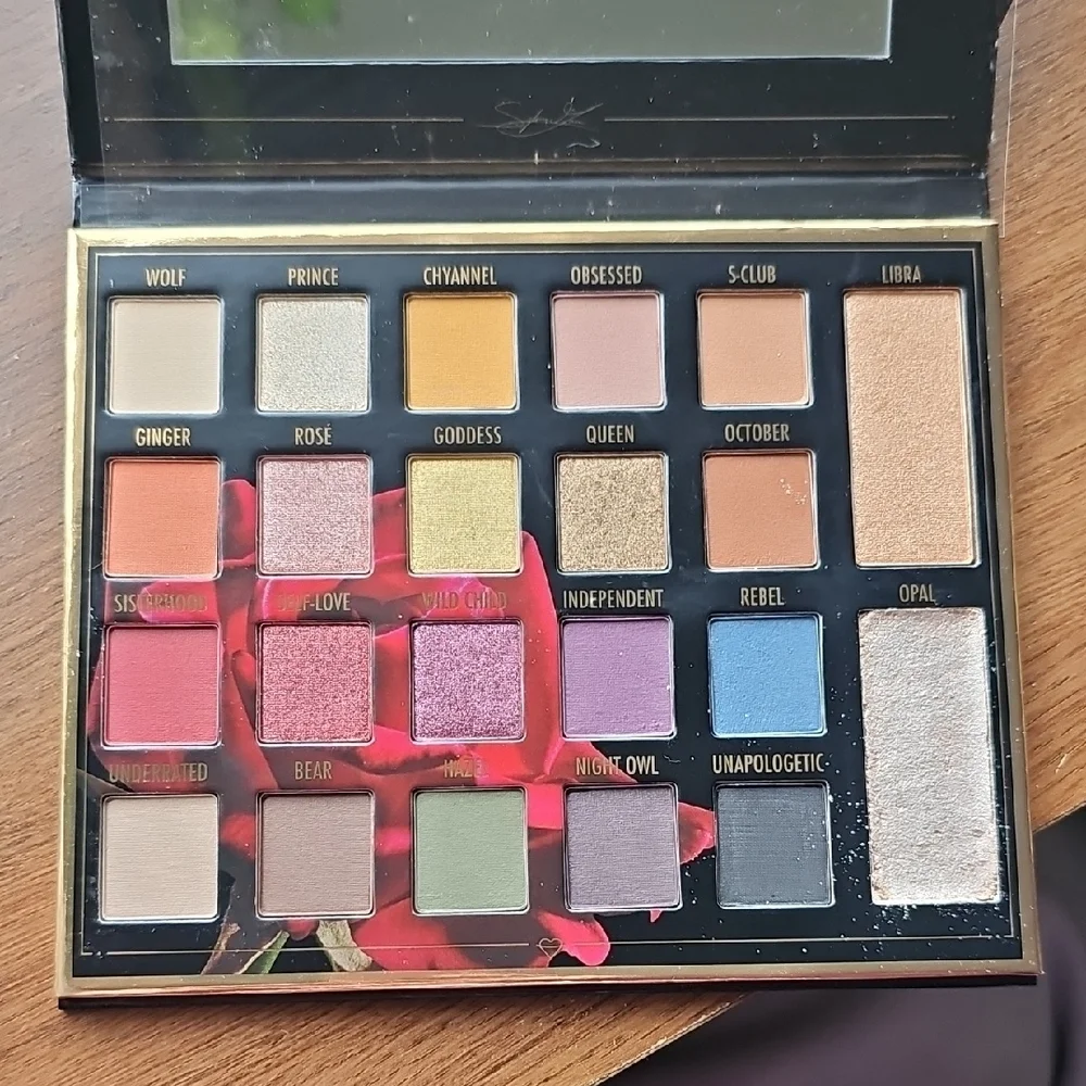 New Sylvia Gani BH Cosmetics 22-Color Eyeshadow Palette With 2 Highlighters